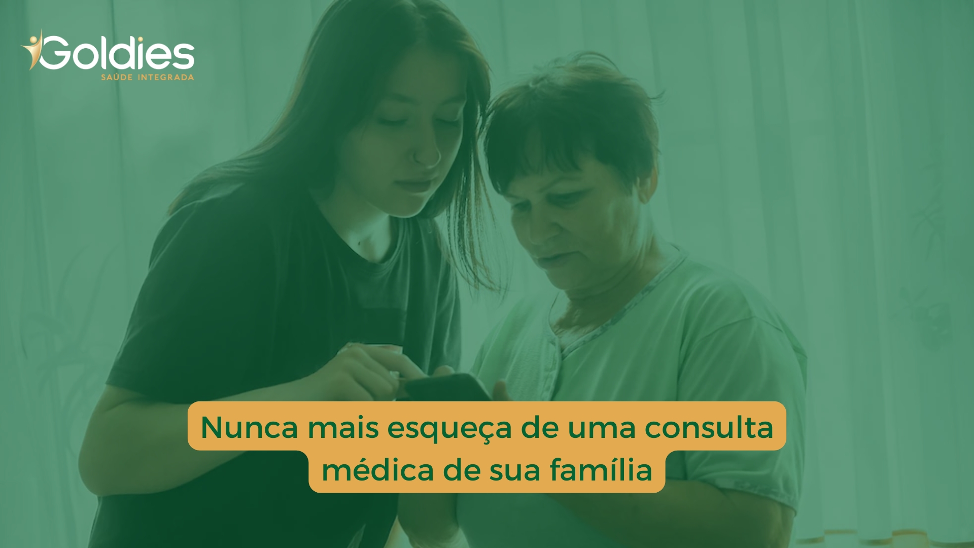 Nunca mais esqueça de uma consulta médica de sua família