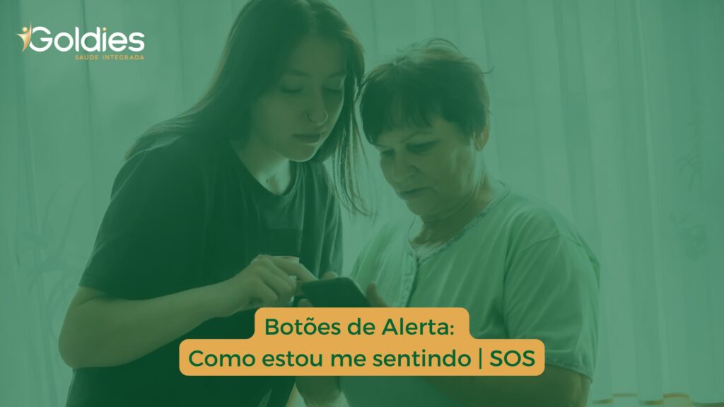 Botões de Alerta: Como estou me sentindo | SOS