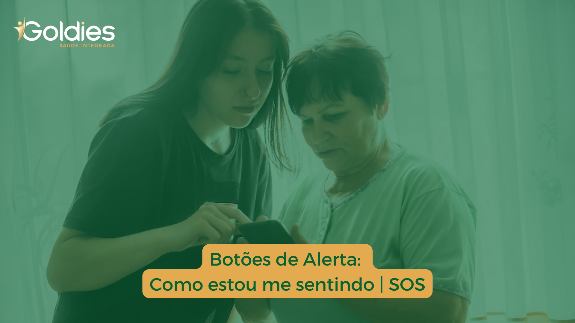 Botões de Alerta: Como estou me sentindo | SOS